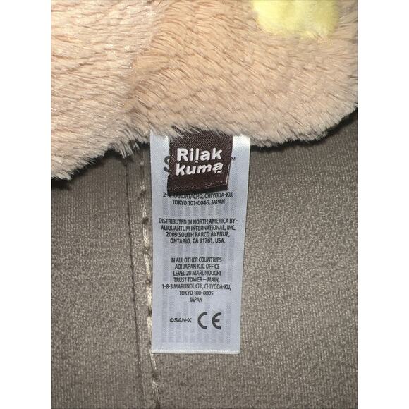 San-X Rilakkuma Laydown Huggable Series Plush 16” 2022 - Picture 7 of 9